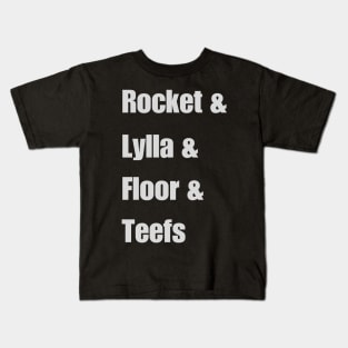 ROCKET & LYLLA & FLOOR & TEEFS Kids T-Shirt